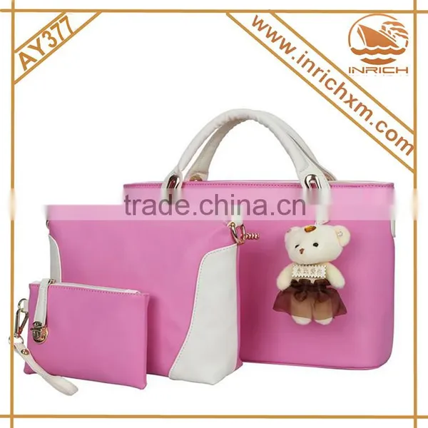 Fashion Hot Sale PU Ladies Handbag Bags Handbag Tote Bag photo-3