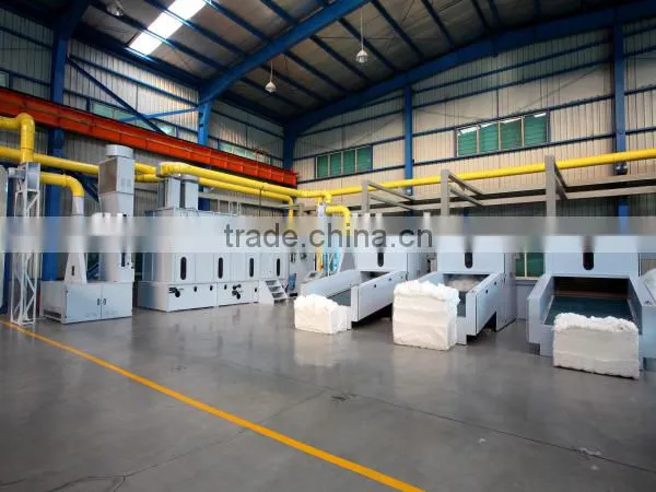 Nonwoven Hard Wadding Cotton Production Line, Hard Wadding Cotton Fabric Line photo-4