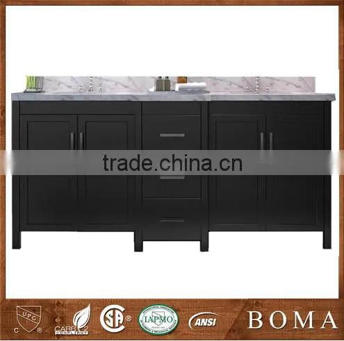 Amazing Black Bathroom Vanity With Marble Countertop Commercial Bathroom Vanities