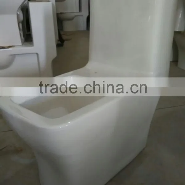 One Piece Turkish Ceramic Toilet Porcelain New Sitting wc photo-4