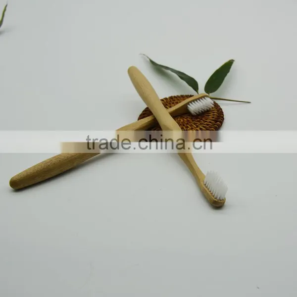 White Color Wire Brush Handmade Bamboo Toothbrush, Wood Toothbrush New Products photo-2