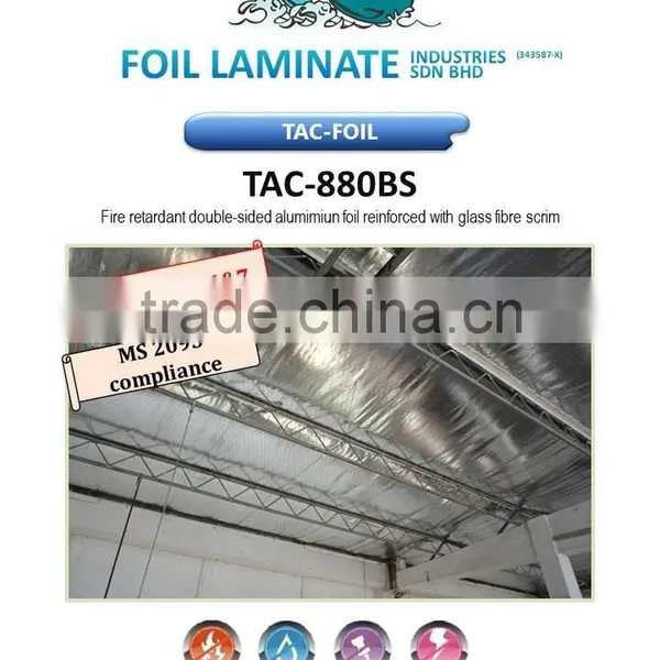 AS/NZ Tested Fire Retardant Alumimiun Foil photo-2