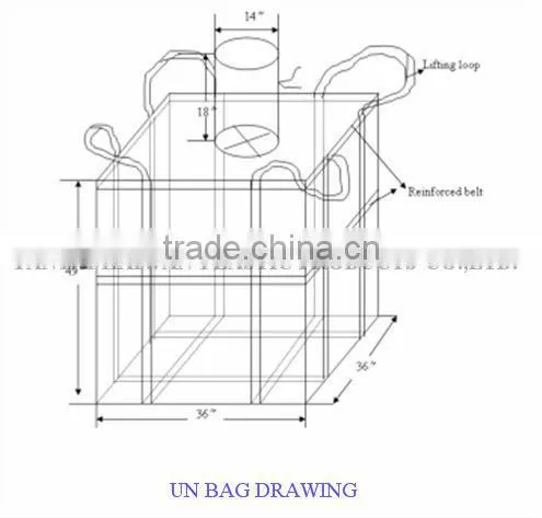 UN Tubular Bulk Bag