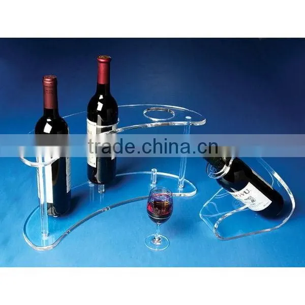 Contemporary Hot Selling Clear Acrylic Bottle Display Case