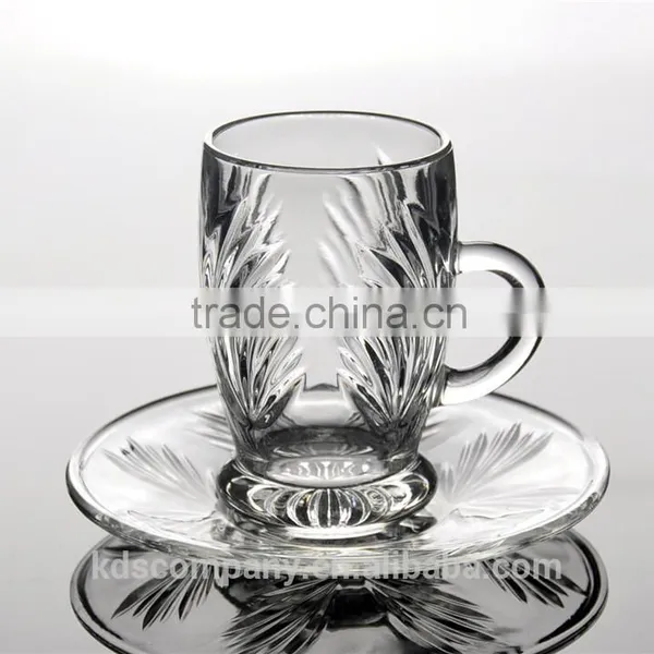 Factory Price Personlized Crystal Cup and Saucer photo-4