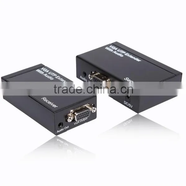 Converter Vga to Ethernet VGA Cat5/6 Extender With Audio Output up to 300m photo-3