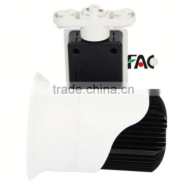 Top Reliable Performance Black Low Decay Narrow Focus Display Hall 3 Phase Led Track Light photo-5