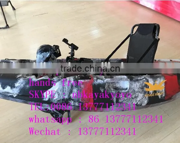 Double Foot Pedal Kayak for Sale ,LLDPE Kayak .new Products,sports Kayak ,pedal Boat ,fun Kayak photo-4