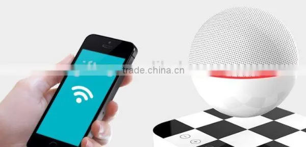 2016 High-tech Wireless Waterproof Bluetooth Maglev Rotary Speaker With Smart Charging photo-3