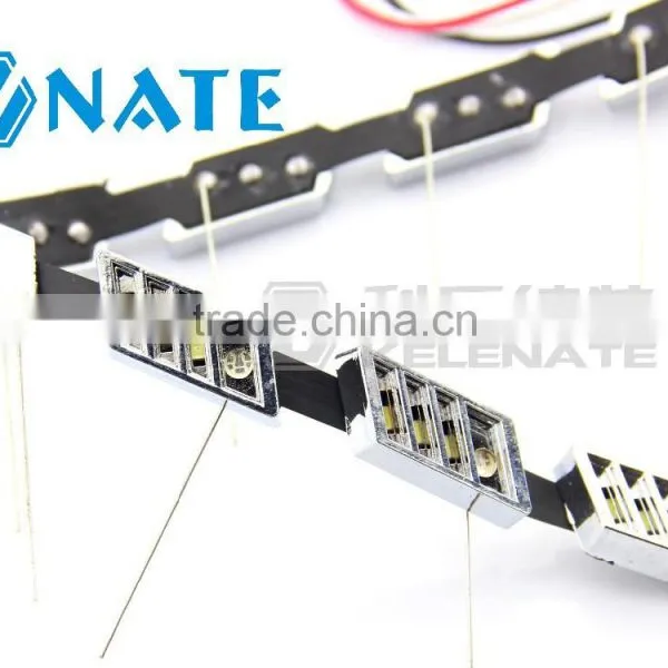 Newest Led Light for Car Dual Color Flexible Led Headlight Strip12v Led Factory Lighting photo-6