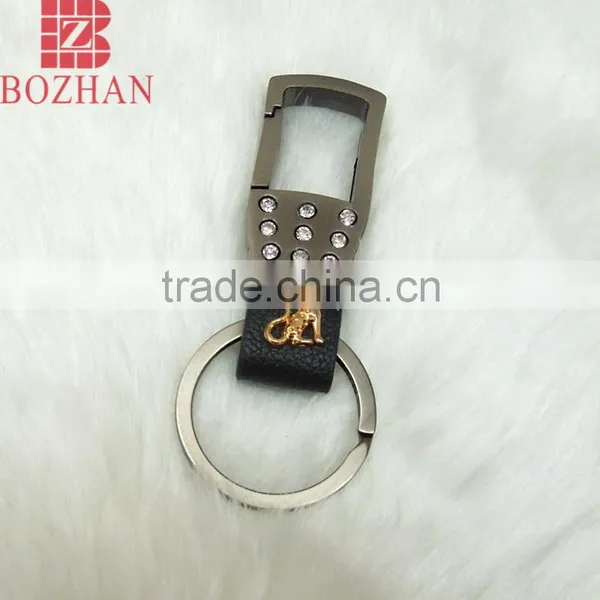 Rhinestone Carabiner Keyring
