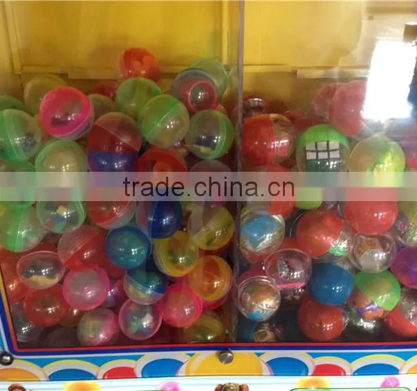 45mm Diameter Capsule Gashapon Vending Machine With Metal Cabinet Two Player Capsuletoy Vending Machine photo-3