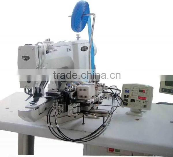 Auto Velcro Feeder and Velcro Sewing Machine (Pattern-Programmable)
