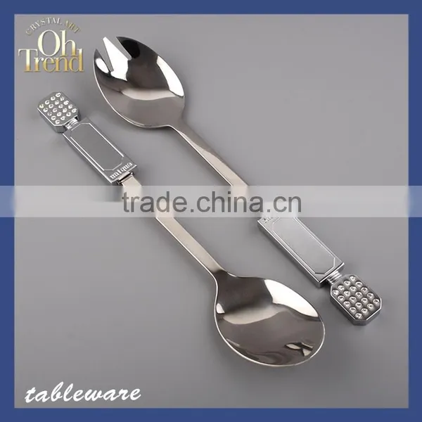 SH - Brilliant Silver Spoon & Fork Set, Good Quality Sample Free Flatware Wholesale Stainless Steel Cutlery Set