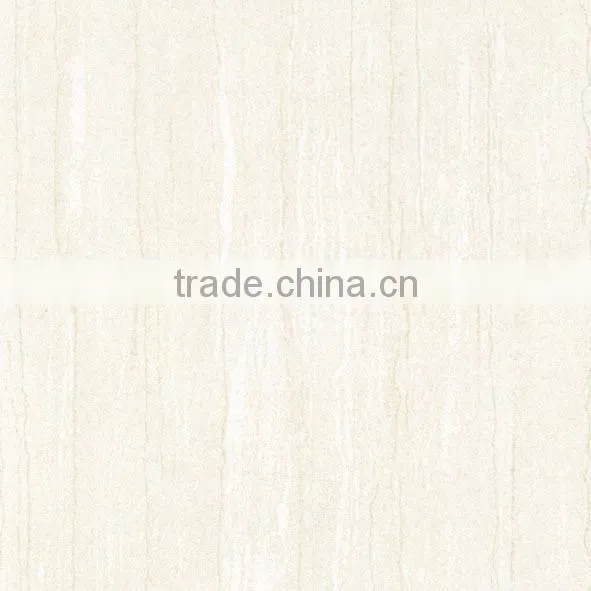 Nano Beige Artificial Marble Soluble Salt Polishd Porcelain Tiles for Retail Store Interior Design From Foshan Nanhai