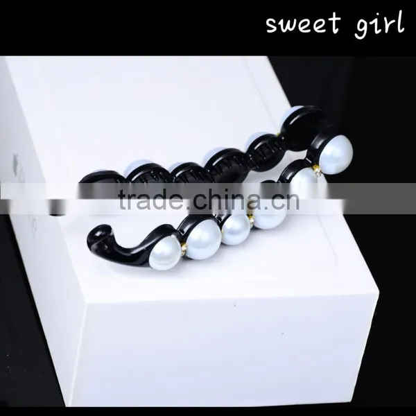 Section Hair Clip With Rubber Band Salon Hair Clip-f40 photo-3