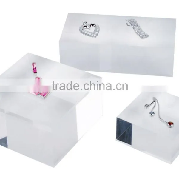 acrylic ice block display