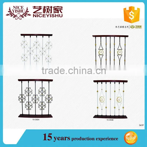 Shijiazhuang Factory Supply Lowes Wrought Iron Railings, Stair Baluster, Metal Balustrade on .com photo-4