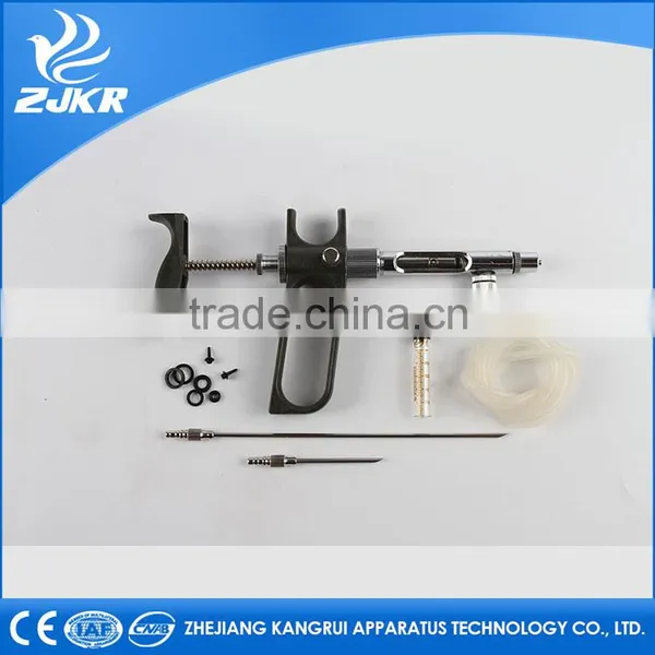 New Arrival ZJKR Domesticanimals 2ml Metal Continuous Syringe C-Type photo-2