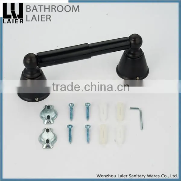 Contemporary Western Unique Design Zinc Alloy ORB Bathroom Accessories Wall Mounted Toilet Paper Holder photo-6