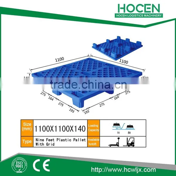 Single Faced HDPE Plastic Pallets or HDPE Skids photo-6