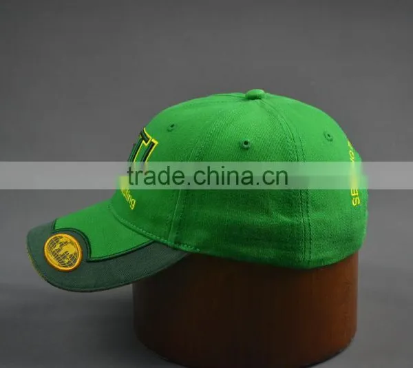 Custom 100% Cotton Racing Baseball Cap With Embroidery Logo photo-3