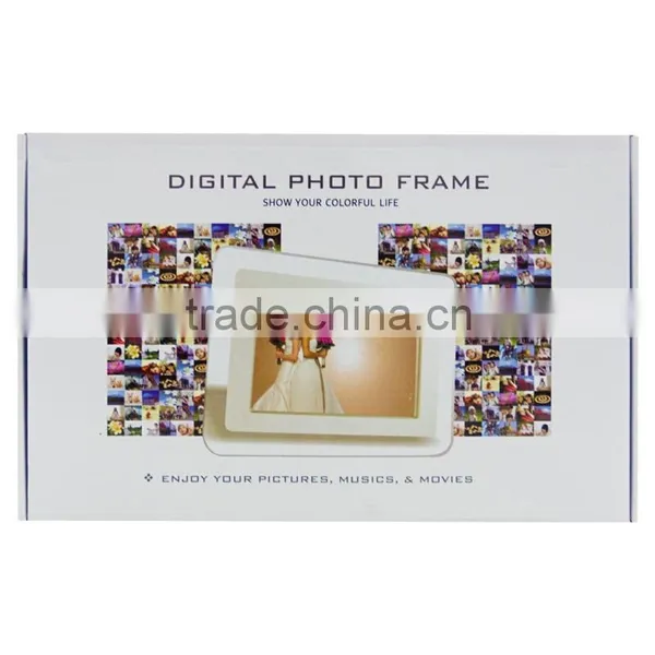 Best Choice Wall Mountable 7 Inch Battery Operated Digital Photo Frame 7" photo-6