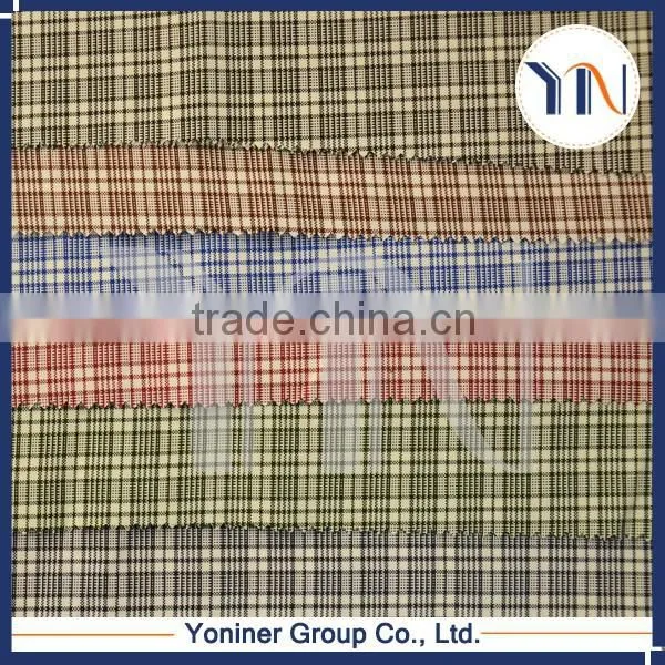 Royal Blue Mini Matt Check Fabric, Polyester 300D Fabric photo-2