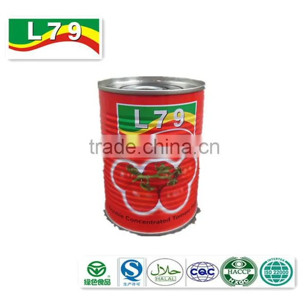 400G High Quality Manufactory Brix 28-30% Canned Tomato Paste photo-5
