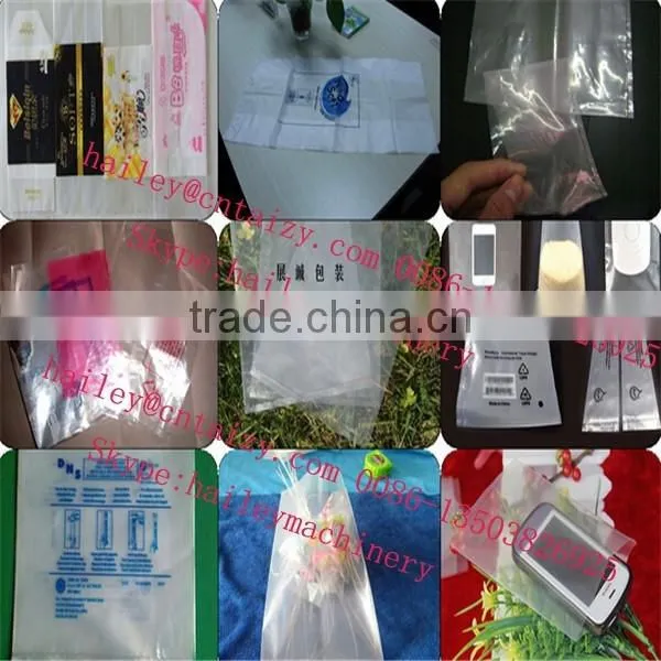 factory price and made in china HDPE, LDPE PP PE plastic bag forming machine