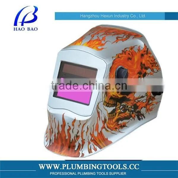 2014 Hot Sale HX-TN10 Electronic Welding Helmet CE ANSI Solar Weld Helmet photo-4
