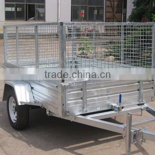 7x5 Galvanised Cage Trailer photo-2