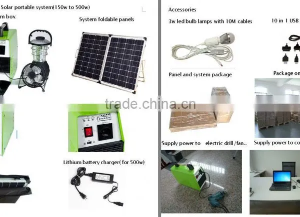 300W Solar Home Light System photo-2