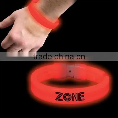 Promotional Logo Printing Glow Triple Bracelet