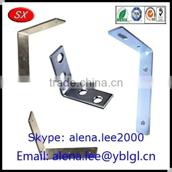 Customized Various Types Metal Adjustable Galvanized Angle Bracket ISO/SGS Passed photo-4