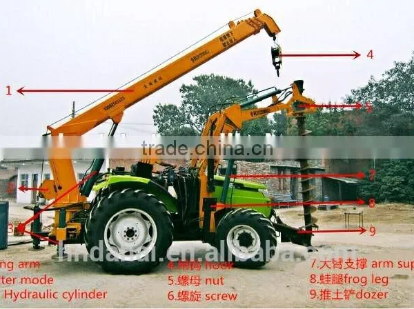 Compact Tractor Post Hole Digger photo-4