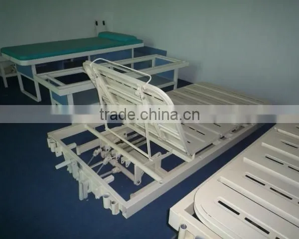 OEM Blow Molding Plastic Big Hospital Headboard Beds photo-3