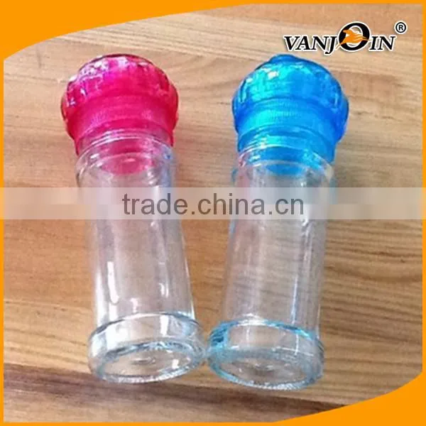 100ml Portable Manual Plastic Cooking Salt and Pepper Mill With Adjustable Coarseness photo-2