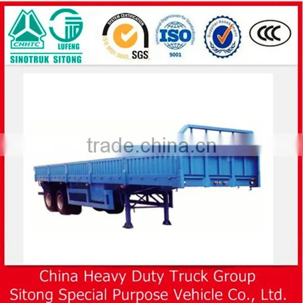 Cargo Lock Truck Side Wall Trailer for Transport Sand and Stone photo-6