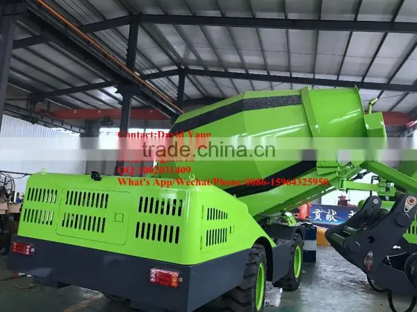 4 WD Swing Drum Concrete Mixer photo-3