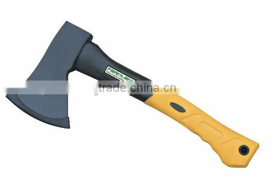 China Factory of Carbon Steel Fiberglss Handle Axe With Tpr Antislip Handle photo-3