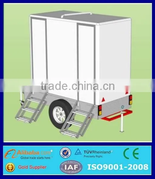 Mobile Portable Toilet With Trailer Price Made in China photo-2