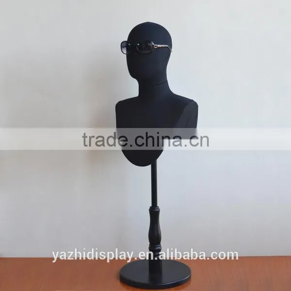 Jewelry Display Fabric Mannequin Head With Shoulder on Sale photo-2