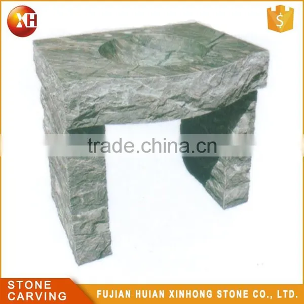 Round Shape River Stone Purple Bathroom Sink photo-3