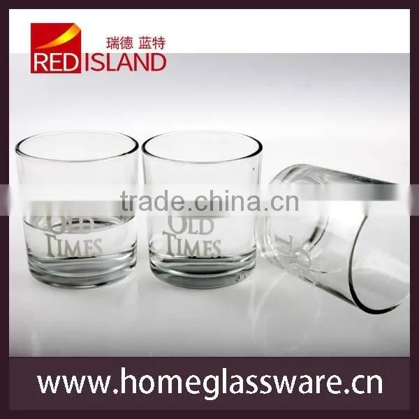 200ml Glass Juice Cup With Logo Printing From China photo-3