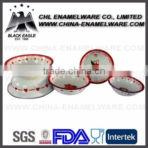 Wholesale Enamel Wash Basin With Rolled Rim photo-6