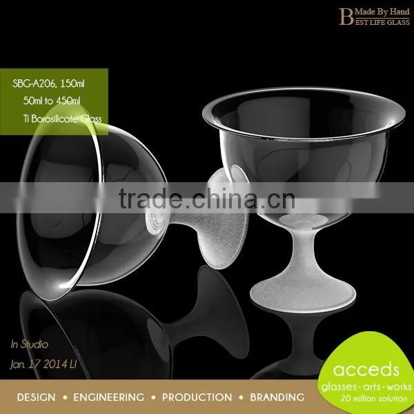 OEM/ODM Handmade Pyrex Thin Drinking Glass photo-3