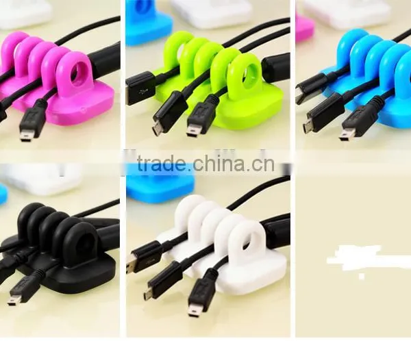 New Arrival Cable Holder for Table, Desktop Cable Holder photo-2