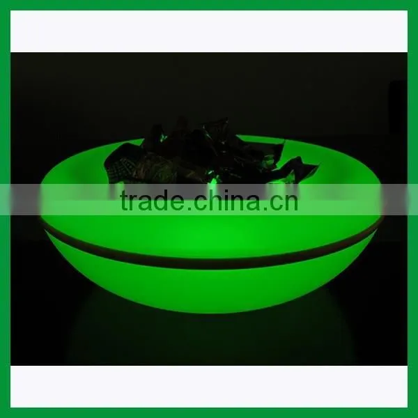 FO-9569 LED Fruit Bowl,plastic Fruit Tray,flashing Led Plates photo-2