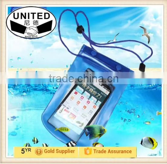 Universal Perfect Waterproof PVC Diving Bag Underwater Pouch Case For Phone 4/4s/5/5s For 100% Sealed photo-3